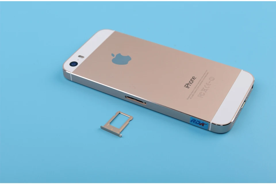 Разблокированный смартфон Apple iPhone 5S IOS 4,0 ''16 Гб/32 ГБ/64 Гб rom WiFi gps 8MP Touch ID Fingerprint 4G LTE мобильный телефон