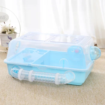 

New Products DIY Hamster Cage Travel Small Pet Hedgehog Cage Freely Collocation Big Space Guinea Pig Cage Hamster Accessories