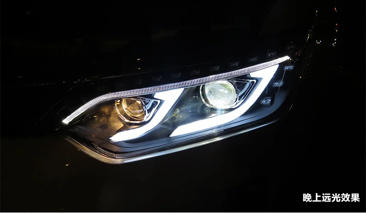 Автомобильный Стайлинг для Toyota Camry V55 светодиодный фонарь- год Camry фары drl Объектив двойной луч H7 HID Xenon