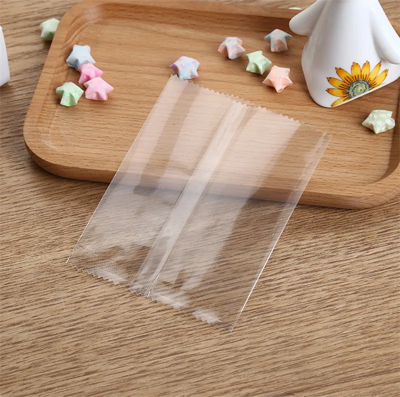 100 Stück dicke, transparente, maschinell versiegelte Keksverpackung, Cranberry-Keks, Mondkuchen, handgefertigte Seifenbeutel – Detail 6
