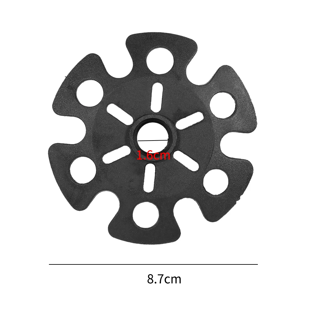 5Pcs Security Climbing Walking Stick End Hiking Basket Cap Ski Outdoor Trekking Pole Tip Replacement Accessory Mud Guard