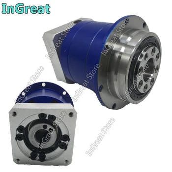 

20:1 Flange Output Planetary Gearbox Reducer Rotating platform 20 Helical Gear for 86 NEMA34 86mm Stepper Motor