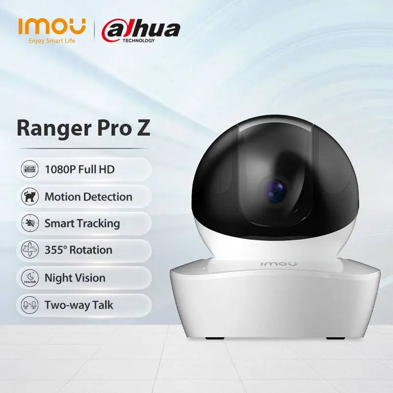 Dahua imou Ranger Pro Z 1080P домашняя Wifi IP камера видеонаблюдения ночное видение