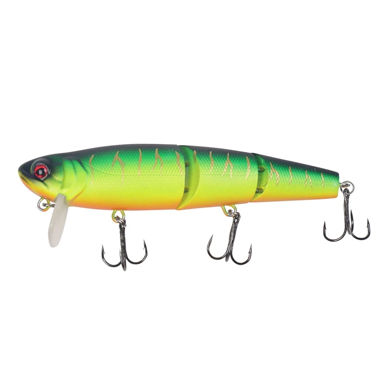 Искусственная приманка, приманка в форме ложной рыбы, Реалистичная, мульти-шарнирная, топовая приманка, океанские рыболовные аксессуары с 3 тройными рыболовными крючками, Новинка