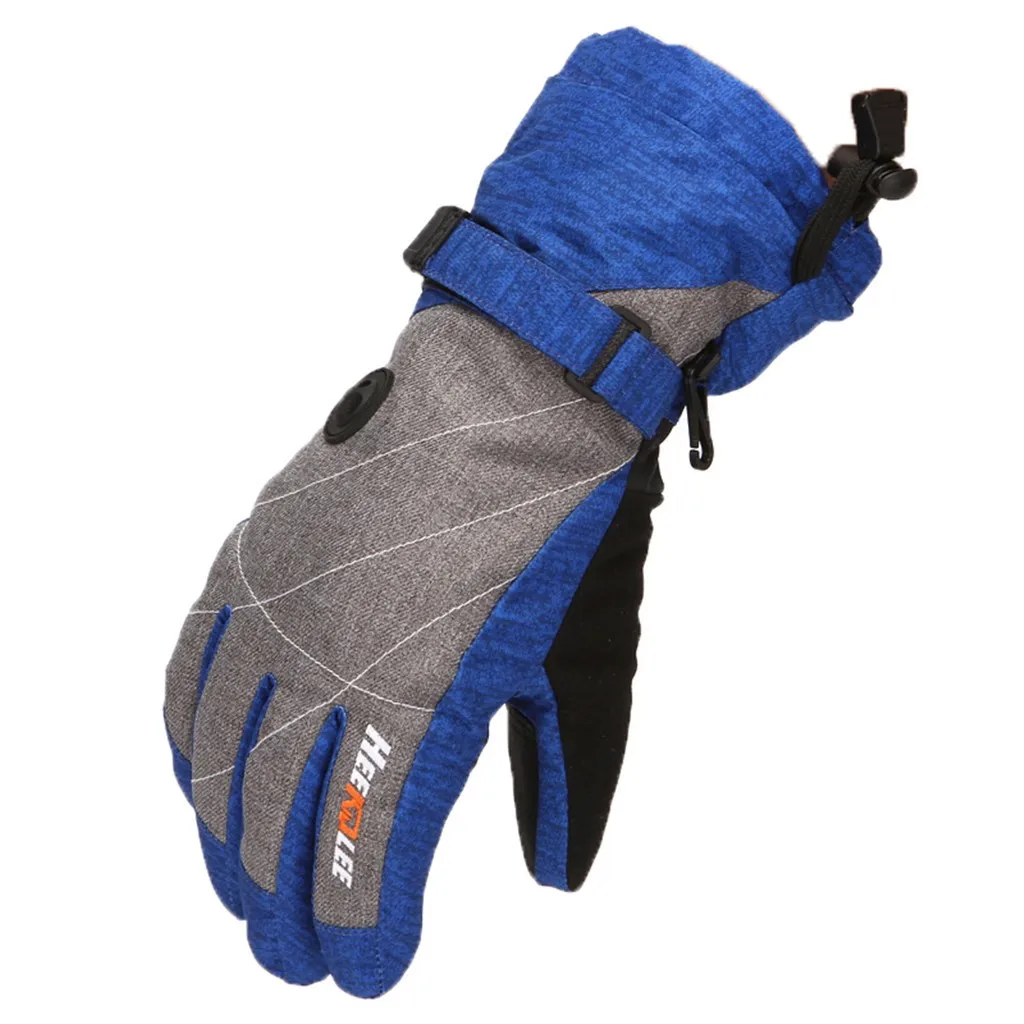 Водонепроницаемые зимние теплые перчатки для мужчин, лыжные перчатки для сноуборда, перчатки для езды на мотоцикле, зимние перчатки с сенсорным экраном, ветрозащитные перчатки# P5