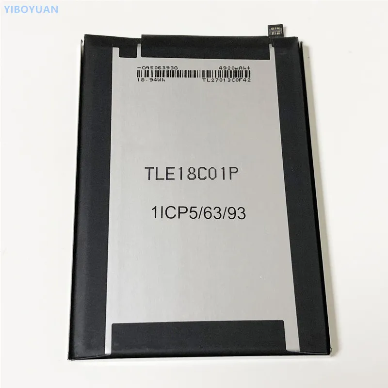 

4920mAh TLE18C01P 1ICP5/63/93 For Wiko Jerry Max Battery