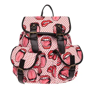 

bpp40163 Double Pocket Schoolbag Large Capacity Fashionable Shoulder Bag Backpack
