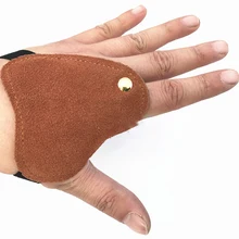 Протектор из микрофибры, защита от пальцев левой руки, износостойкие защитные перчатки для стрельбы из лука для наружного стрельбы, принадлежности для охоты