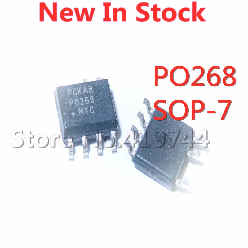 

5 шт./лот PO268 P0268MYC P0268 лапками углублением SOP-7 SMD ЖК-дисплей чип управления питанием в наличии новый оригинальный IC