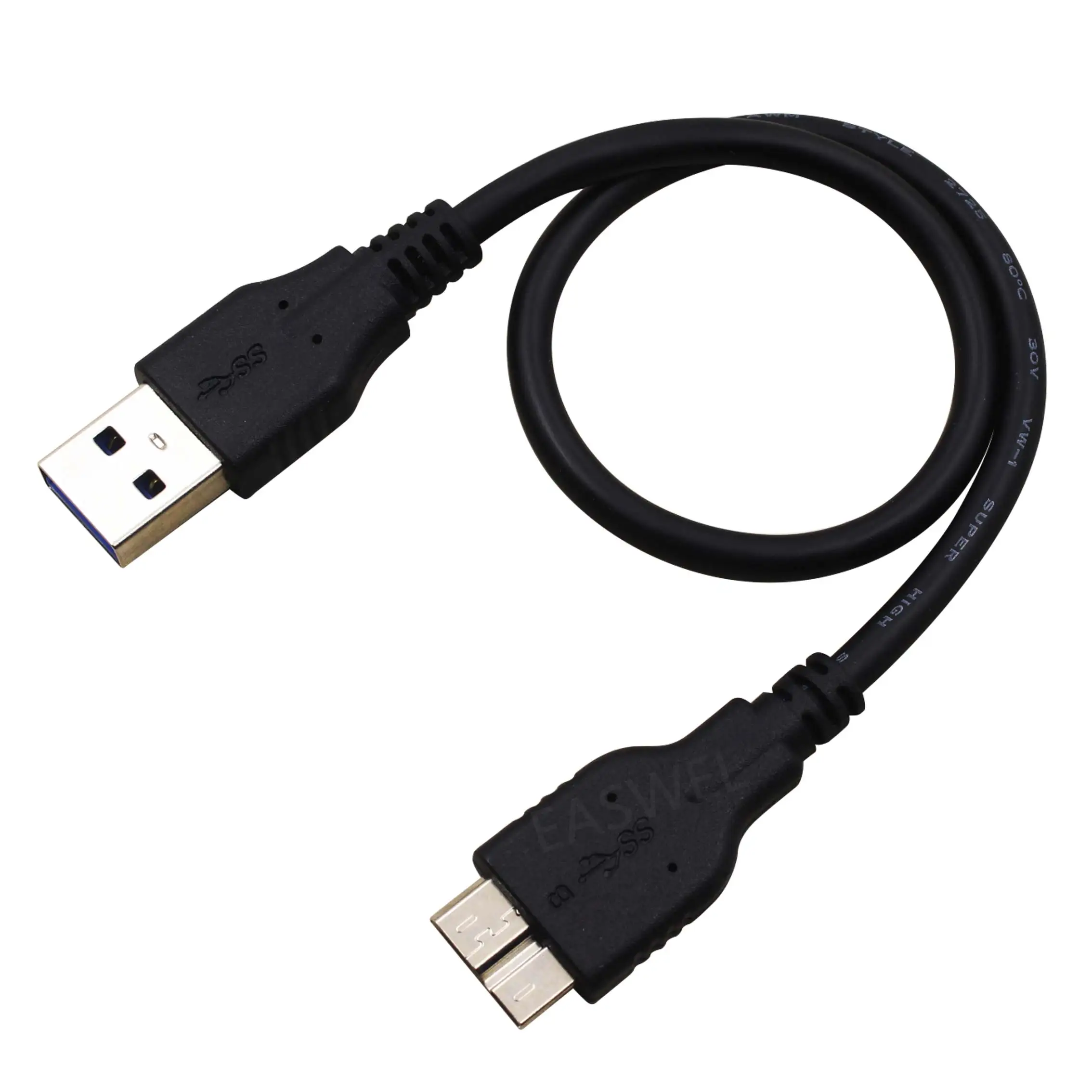 30 см USB кабель для передачи данных Шнур для WD My Passport Ultra 1 ТБ жесткий диск WDBZFP0010BBK