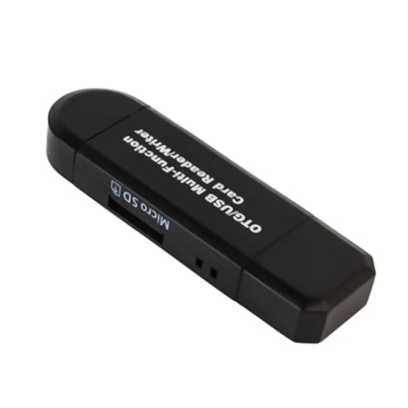 Считыватель карт памяти MINI USB 2,0 OTG Micro SD/SDXC TF адаптер для чтения карт для ПК ноутбука