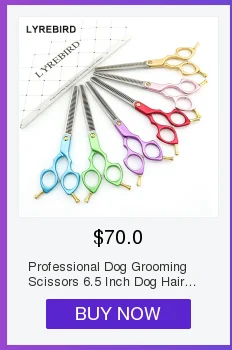 Tesoura de Cabelo do Cão Grooming Scissors Curvo Profissional 6 Polegada 6.5 Pet Tesoura Super Jp440c Lyrebird Classe Superior Novo Cão 9 Cão grooming scissors curvo profissional tesoura de