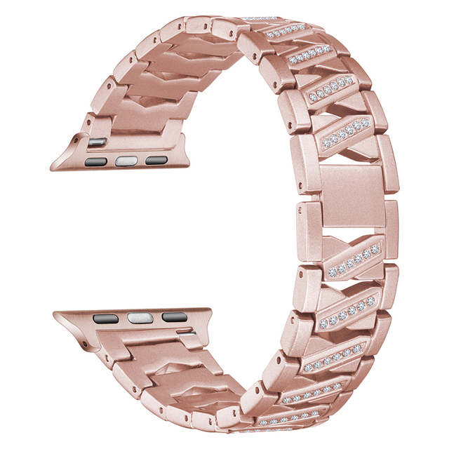 metal diamond Watchband for apple watch 6 band 44mm 40mm iwatch 42mm 38mm series 6 5 4 3 2 1 SE accessories Bracelet strap