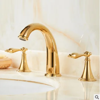 

Golden brass washbasin, wash basin, wash basin, face basin and faucetS