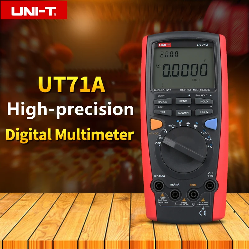 Мультиметр UT71A UT71B UT71C UT71D UT71E цифровой мультиметр измеритель переменного тока