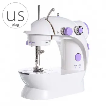 

Mini Electric Sewing Machine 2 Speed Portable Desktop Handheld Household with LED Light US/EU/UK Plug