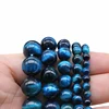 Wholesale AAA+ Natural Blue Tiger Eye Gem Stone Round Beads For Jewelry Making DIY Bracelet Necklace 4/6/8/10/12 mm Strand 15'' ► Photo 3/6