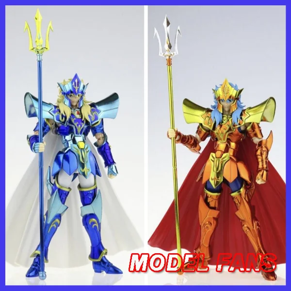 MODEL FANS IN-STOCK  JModel Saint Seiya cloth myth EX Poseidon PVC Action Figure Metal Armor Model Toys