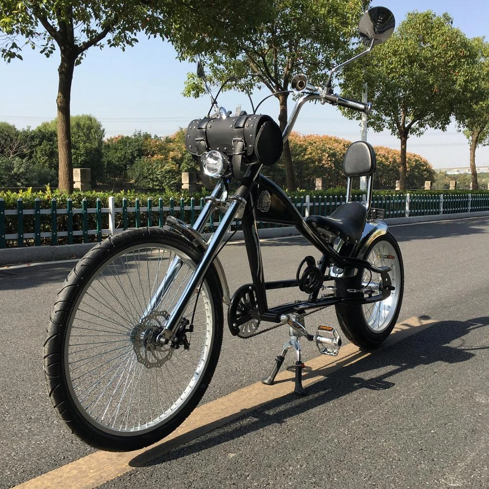Chopper Fiets 20 24Inch Fiets High Fashion Klaar Voorraad Cowboy Chopper  Amerikaanse Daddy Cool Man Fiets Schijfrem voorwiel|Bicycle| - AliExpress