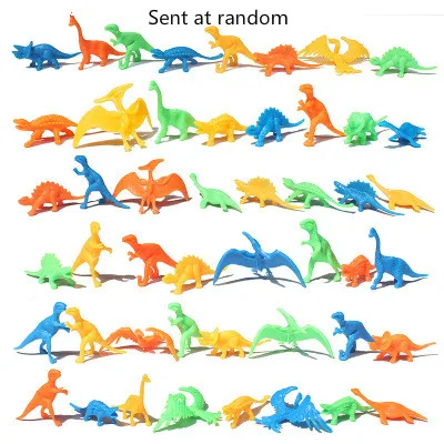 10pcs/lot Batch Mini Dinosaur Model Children's Educational Toys Cute Simulation Animal Small Figures For Boy Gift For Kids Toys 8