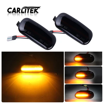 

Carlitek 2x No Error Sequential Led Side Marker Smoke Blinker Dynamic Turn Signal Light For Audi A3 S3 8P 2000-2003 TT 8N A8 D2