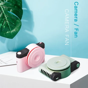 

Mini Portable Camera Fan Small Cooling Fan Handheld Desktop Air Conditioner Cooler Fan Outdoor Home USB Charging With Lanyard