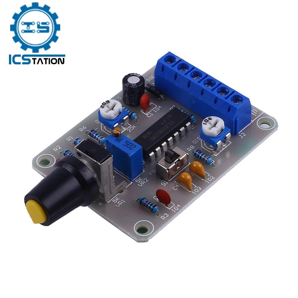 Модуль генератора сигналов ICL8038 с монолитной функцией