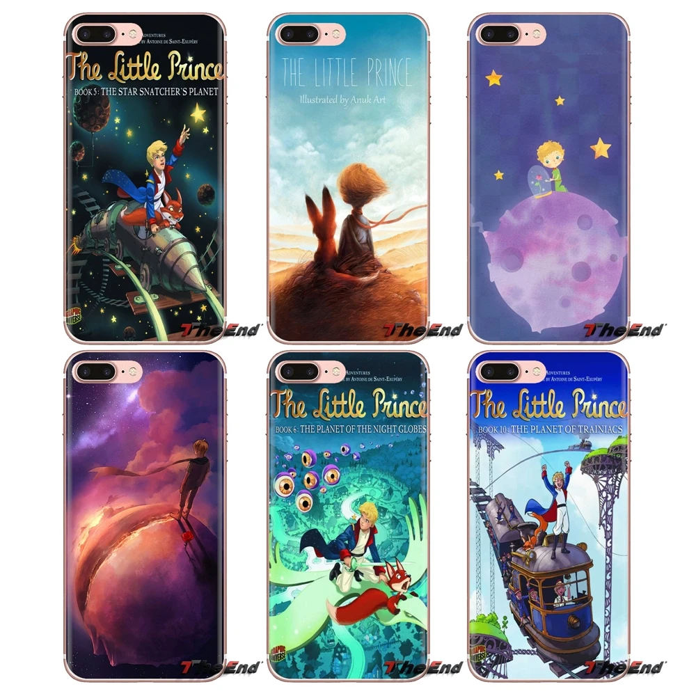 For Xiaomi Mi3 Samsung A10 A30 A40 A50 A60 A70 Galaxy S2 Note 2 Grand Core Prime TPU Bag Case The Little Prince Night Planet Art |
