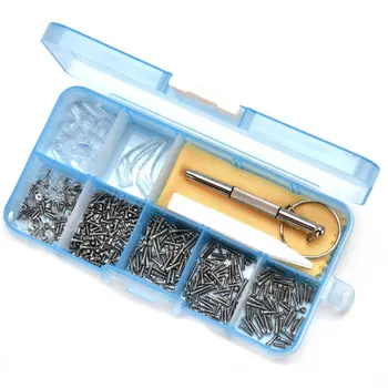 

Glasses Sunglasses Eye Glass Repair Kit Screws Nuts Pads Optical Repair Tool Set