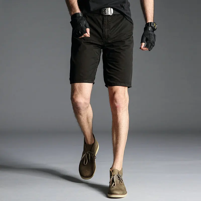Харадзюку милые летние новые карго шорты для мужчин хлопок Slim Fit Мужской мыть винтажные короткие брюки Мода Высокое качество хип хоп одежда