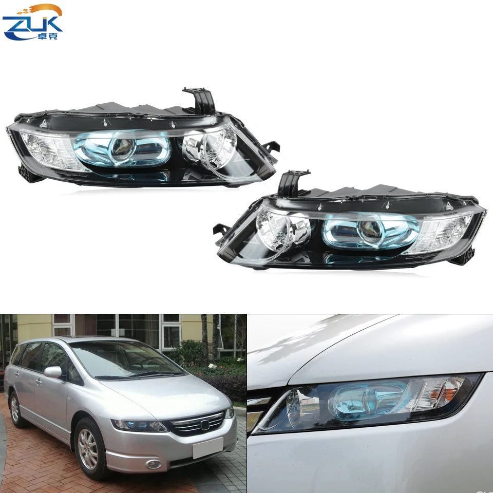 ZUK пара галогенные Тип спереди головной светильник налобный фонарь для HONDA ODYSSEY RB1
