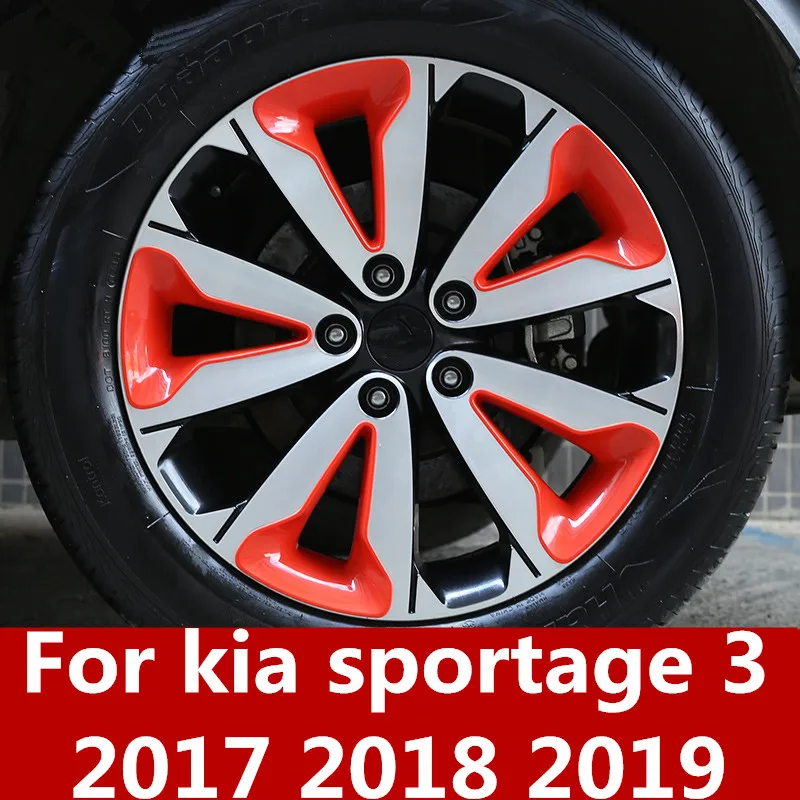 Декоративные наклейки на колесо для kia sportage 3 2017 2018 2019 Модифицированная нашивка
