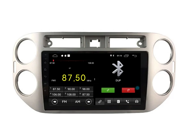 Clearance Built in 4G Lte car Intelligent navigation tape recorder 9.0 android car gps radio multimedia player for Tiguan 2013 2015 4
