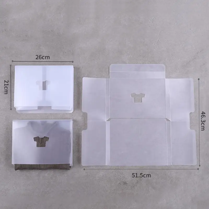 5/10 шт. Пластик одежда складной рубашка Папка прищепки Экономия пространства шкаф, органайзер для хранения одежды колышек ткань доска