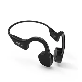 

Bone conduction Bluetooth headset 5.0 stereo of sensor concept wireless