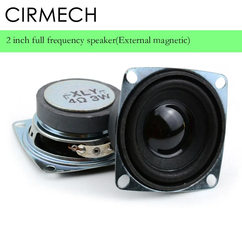 CIRMECH 2 дюймов полночастотный динамик HIFI высокоточные колонки 1 шт.|loudspeaker|loudspeaker hifi