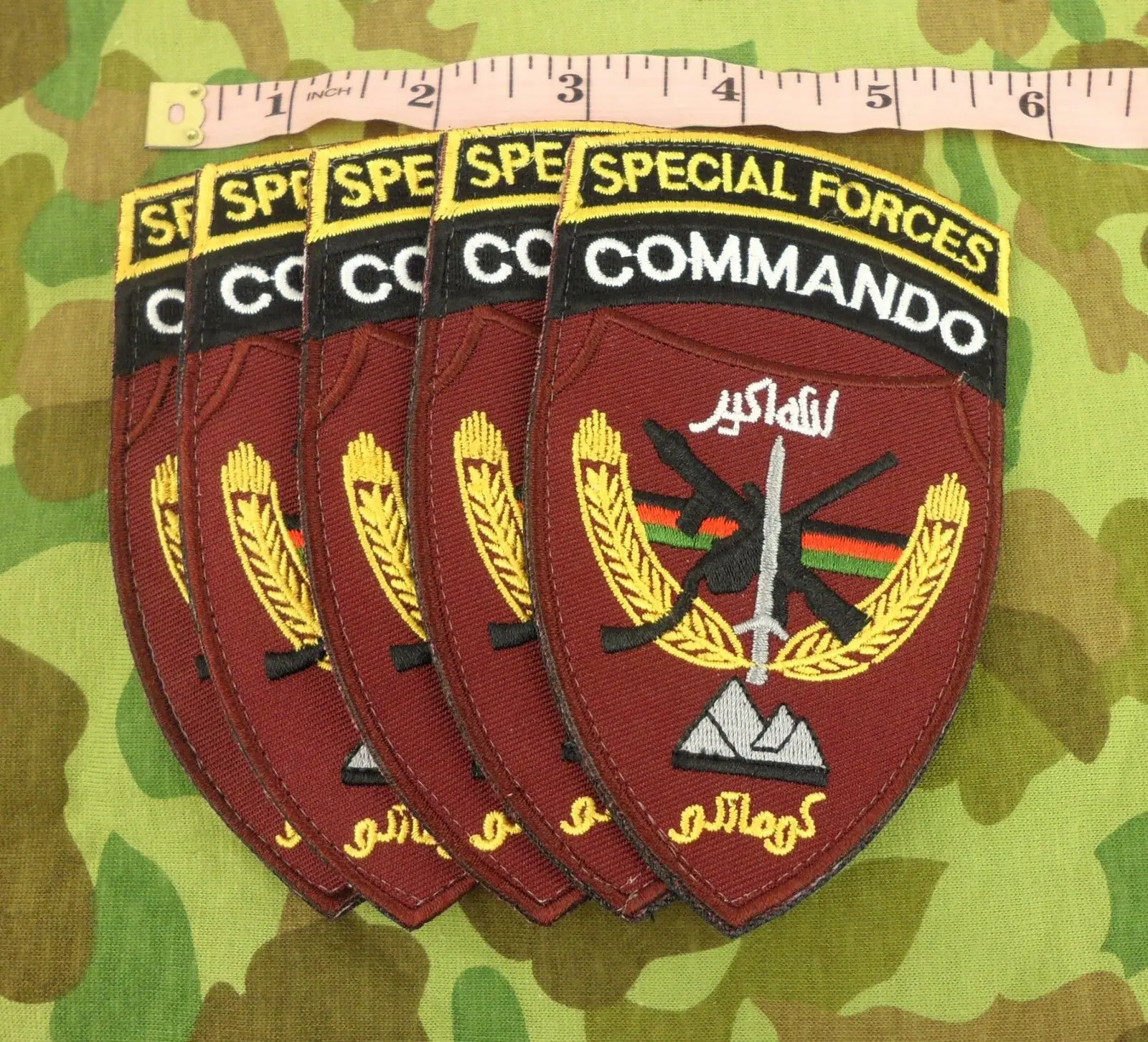 Tomwang201. 5 шт. Афганистан армия США спецназ коммандос патч MARSOC 0423|Спортивные