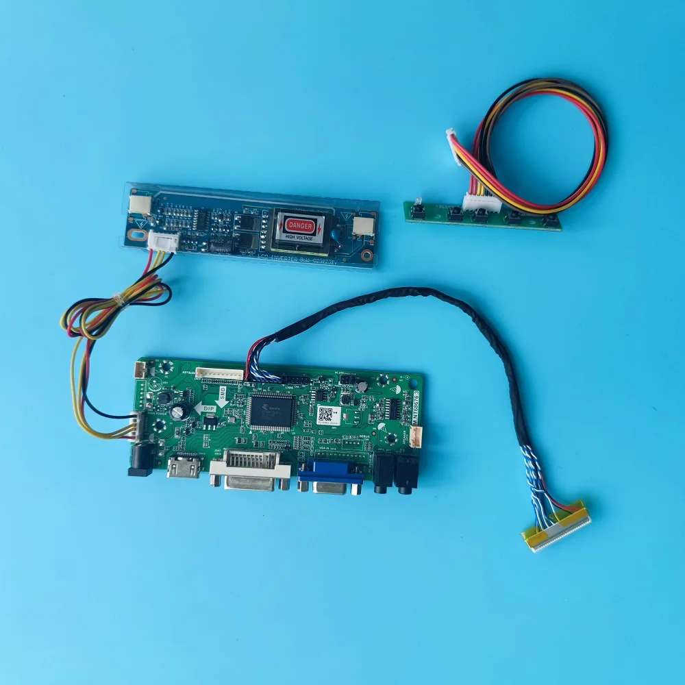 

M.NT68676 плата драйвера DVI VGA LCD DIY комплект контроллера для LM171W02-TLB2/TTA1/TLB1/A4M1/A4K2/A4 1440X900 панель 17,1"