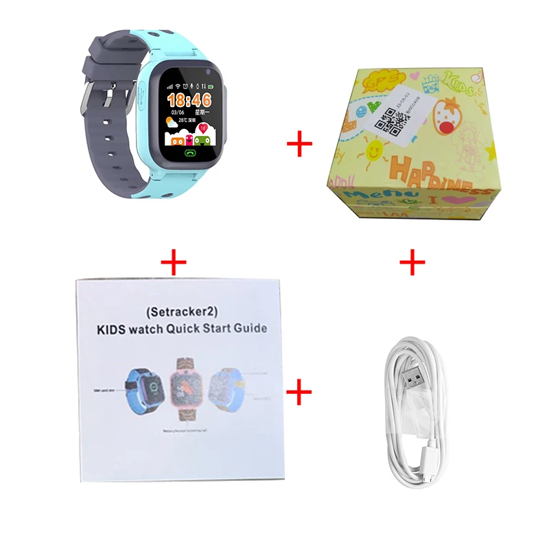 option 3 Z1 LBS, умные детские часы, SOS Вызов, поиск местоположения, детский локатор, трекер, анти-потеря, монитор, детские часы, IOS и Android - Цвет: option 3