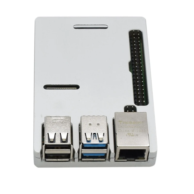 Для Raspberry Pi 4 Модель B корпус из алюминиевого сплава металлический с ЧПУ охлаждающий Ультратонкий корпус теплоотвод для Raspberry Pi 4B только