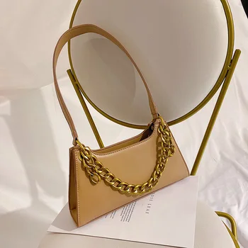 

Crocodile Print Women Shoulder Bag 2020 Luxury Handbag Women Bag Designer Female Baguette Bags Trendy Leater Purse