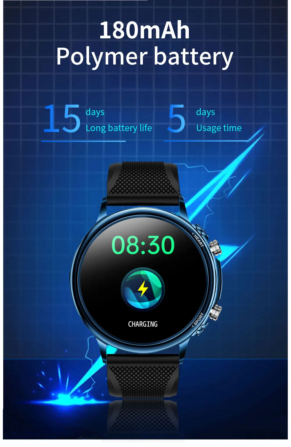 2023 new smart watch women men smartwatch waterproof watches fitness bracelet tracker band for apple huawei xiaomi android