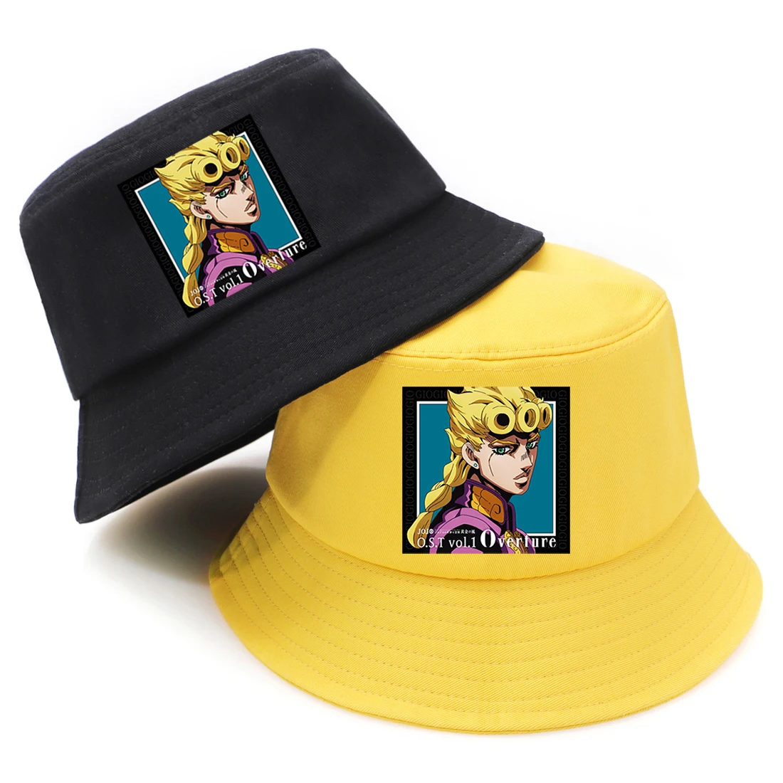 Панама с принтом JoJo Bizarre Adventure летняя мужская женская повседневная от солнца 2020 |