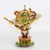 MU 3D Metal Puzzle Twelve Constellations model kits with LED light DIY 3D Laser Cut Assemble Jigsaw Toys decoration For Audit 1