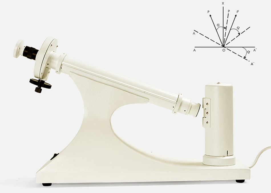 WXG-4, ручной поляриметр, светильник с круговым измерителем, измерение оптического вращения, поляризационный светильник