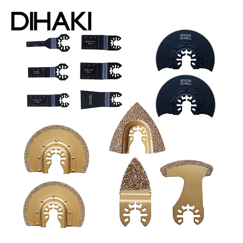 

1PC Oscillating Tool Saw Blades For Cutting Wood Drywall Plastics Metal Diamond Swing Blade Renovator Power Tools Accessories