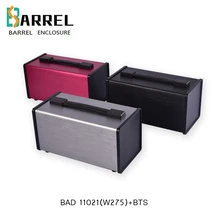 275*140*140 мм алюминиевый корпус с ручкой электронный проект PCB DIY усилитель мощности Промышленный контроль распределительная розетка коробка