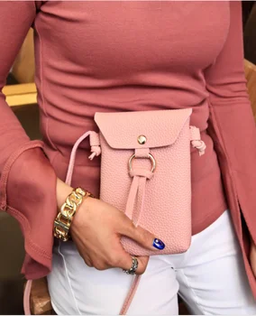 

2020 new mobile phone bag cute girl diagonal bag mini lady bag small bag coin purse tassel female bag purses crossbody