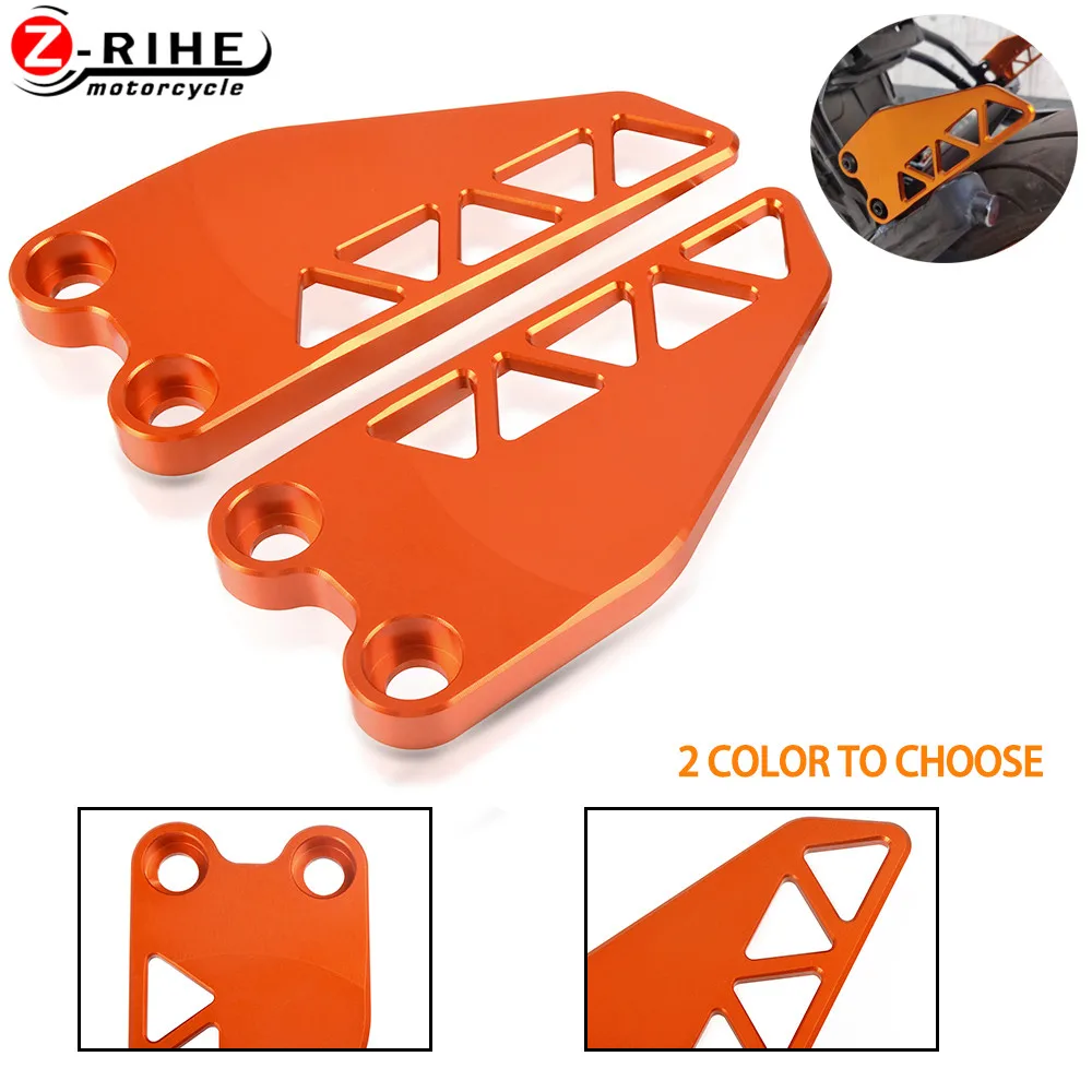 

Motorcycle Aluminum Accessories Rear Heel Protective Cover Guard Foot Flank Moto Parts FOR KTM DUKE 250 250DUEK 2017 2018 2019