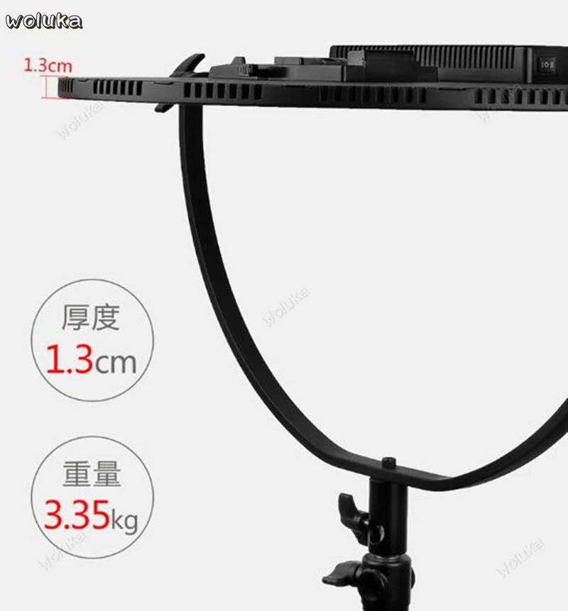 Светодиодный светильник для фотосъемки, мягкий светильник, кино и телевидение, микро-фильм, короткий видео светильник, якорь, красивый набор CD50 Q04